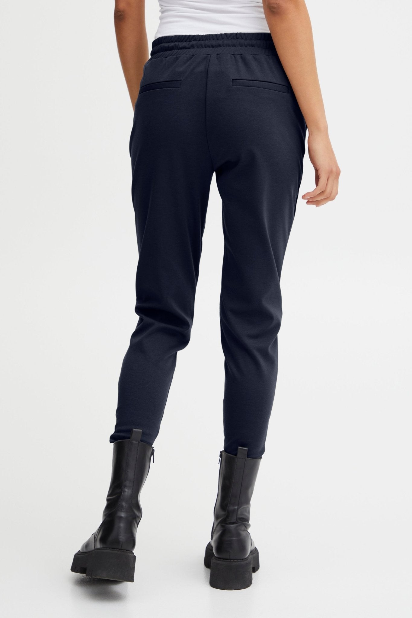 Damen - Jogpants mit elastischem Bund – Lässiger Chic & Komfort - Blossom Hair & Fashion