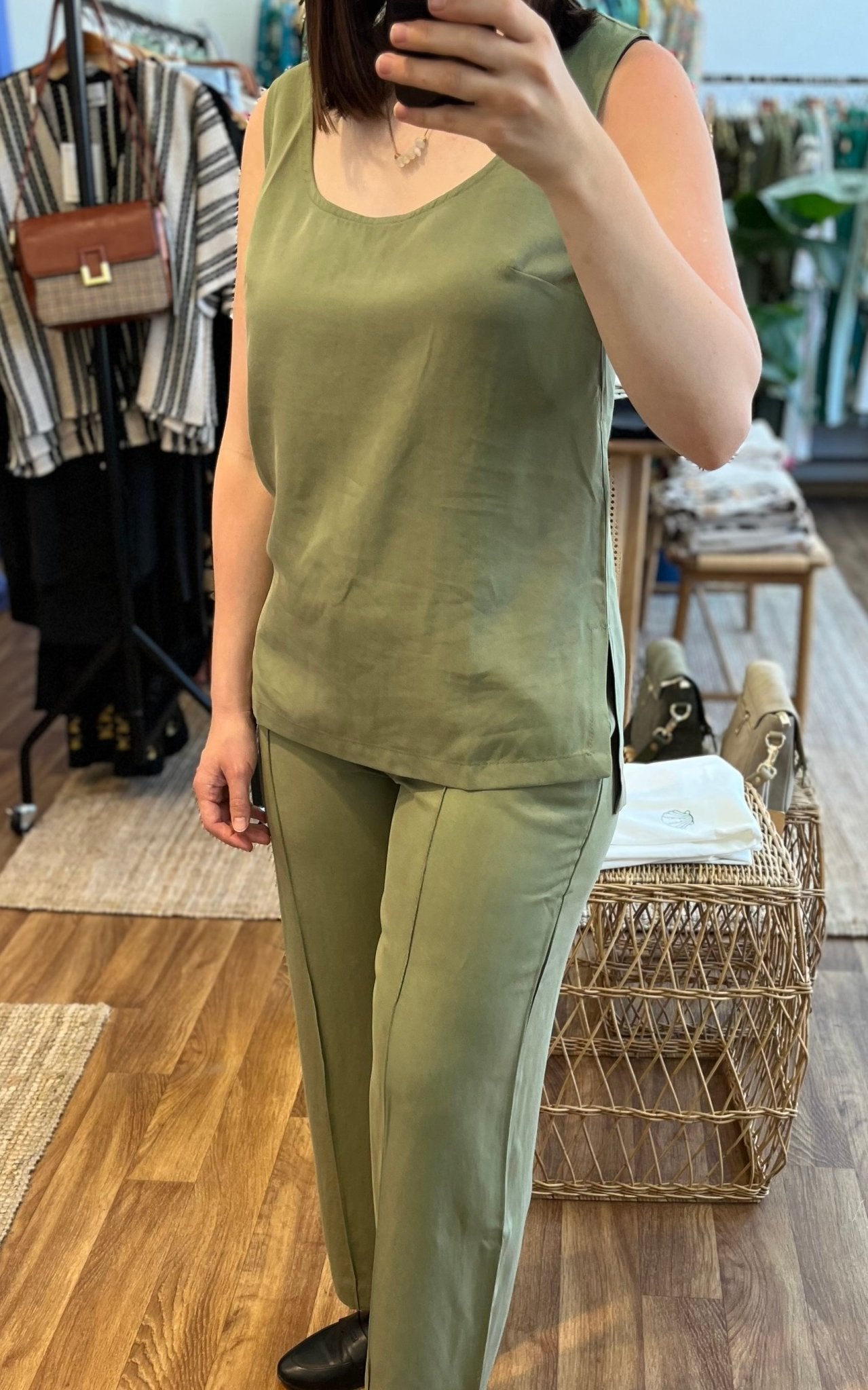 Damen - Top aus Tencel – Dein Sommer - Lieblingsstück - Blossom Hair & Fashion
