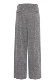 Damenhose mit Fischgrätenmuster und weitem Bein - Blossom Hair & Fashion