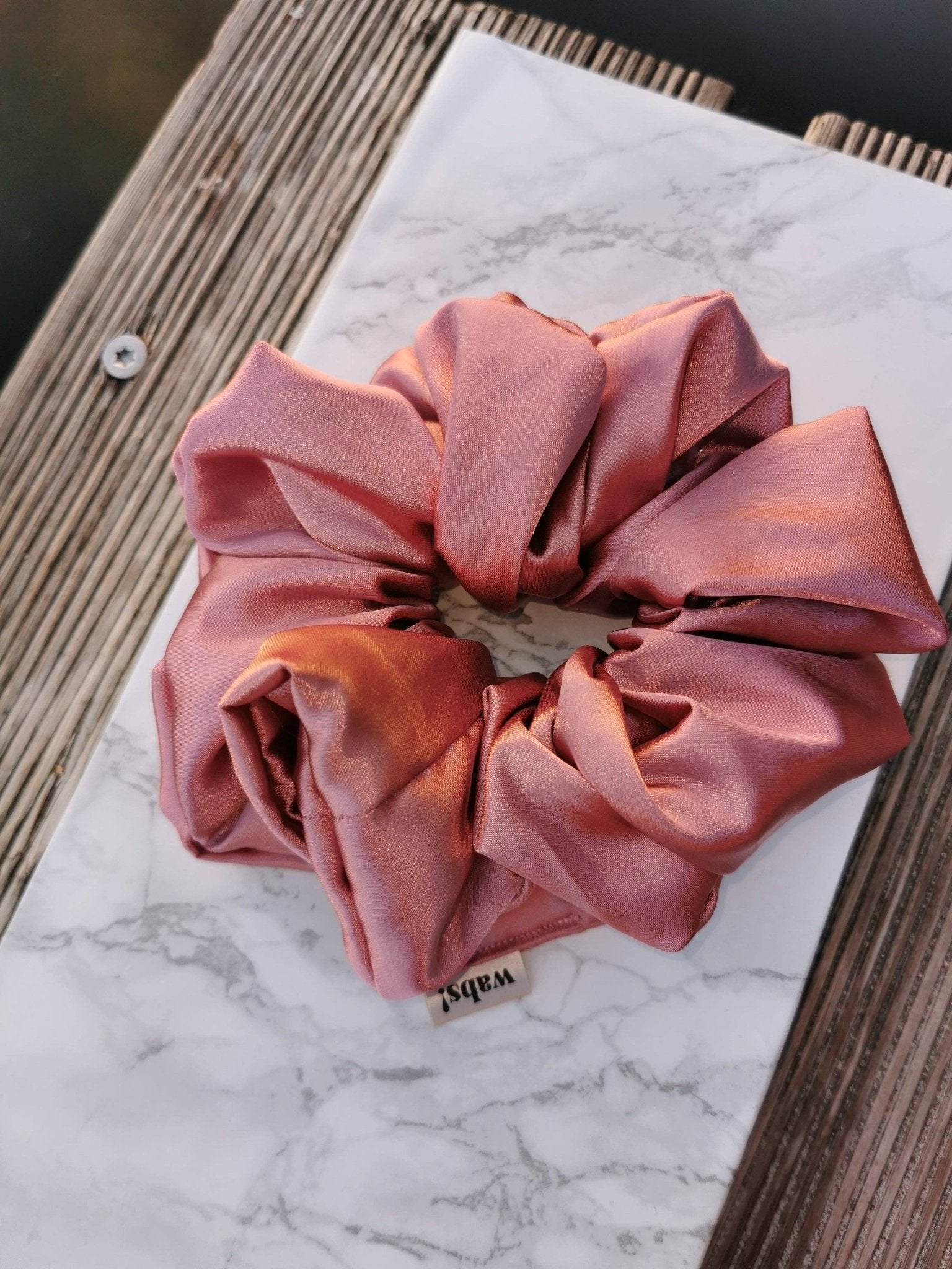Dusty Pink Scrunchie: Mini - Blossom Hair & Fashion
