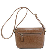 Elegante Schultertasche in Hellbraun - Blossom Hair & Fashion