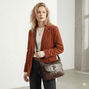 Elegante Schultertasche mit klassischem Look und verstellbarem Riemen - Blossom Hair & Fashion