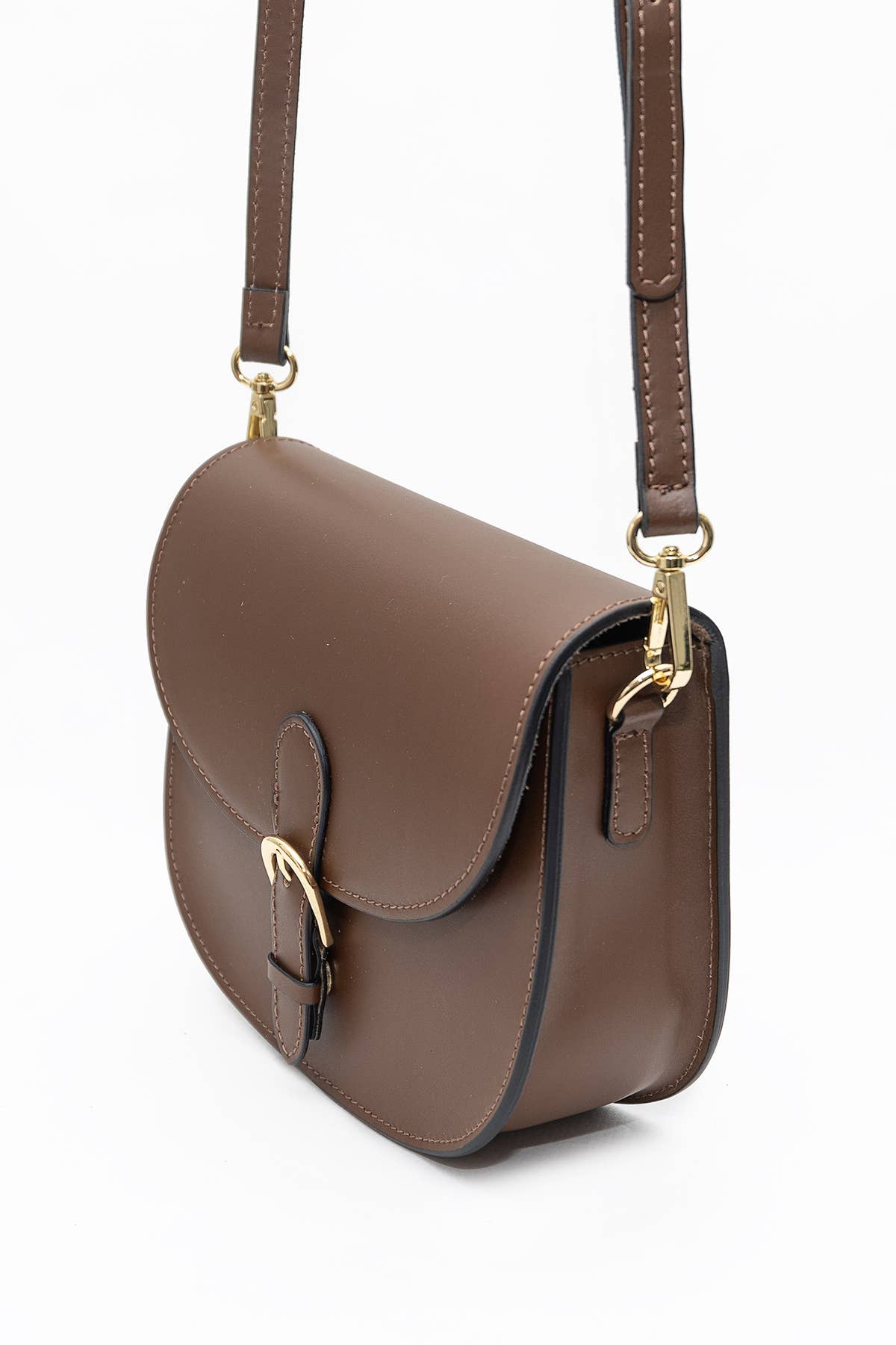 Elegante Umhängetasche aus Leder – Klassische Form mit modernem Charme - Blossom Hair & Fashion