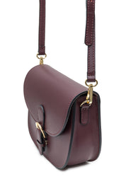 Elegante Umhängetasche aus Leder – Klassische Form mit modernem Charme - Blossom Hair & Fashion