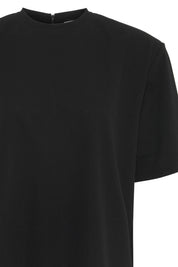 Elegantes schwarzes Damen - Shirt mit Recycling - Anteil - Blossom Hair & Fashion