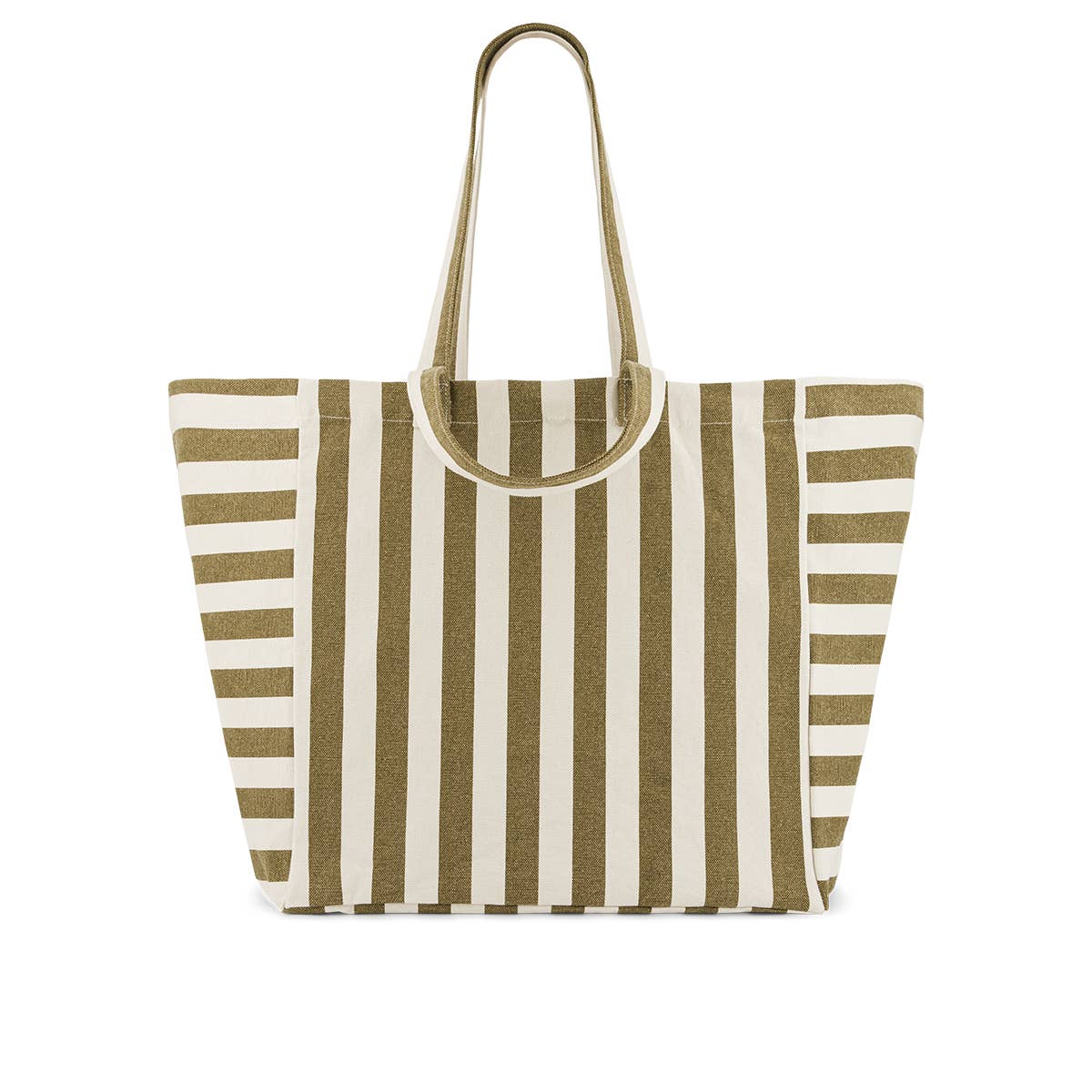 ELISA-STREIFEN-TASCHE OLIVE - GREIGE - Blossom Hair & Fashion