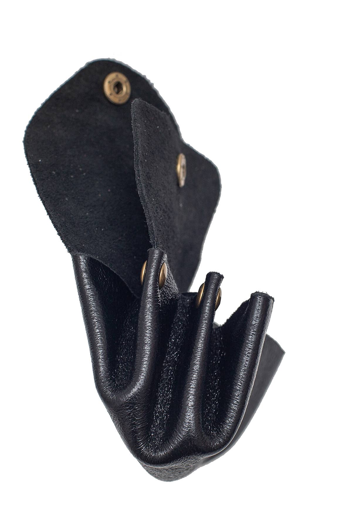 Geldbörse aus Leder mit Druckknopf – Kompakte Eleganz für Deinen Alltag - Blossom Hair & Fashion