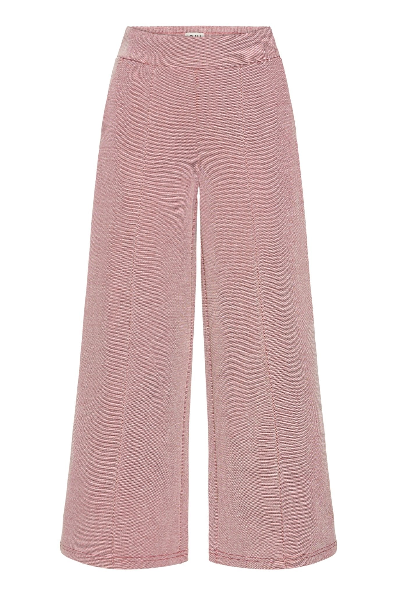 Gerade Hose in Rosé mit elastischem Bund - Blossom Hair & Fashion