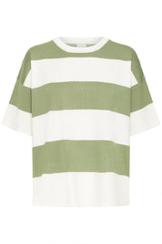 Gestreiftes Strickshirt im Loose Fit - Blossom Hair & Fashion