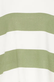 Gestreiftes Strickshirt im Loose Fit - Blossom Hair & Fashion