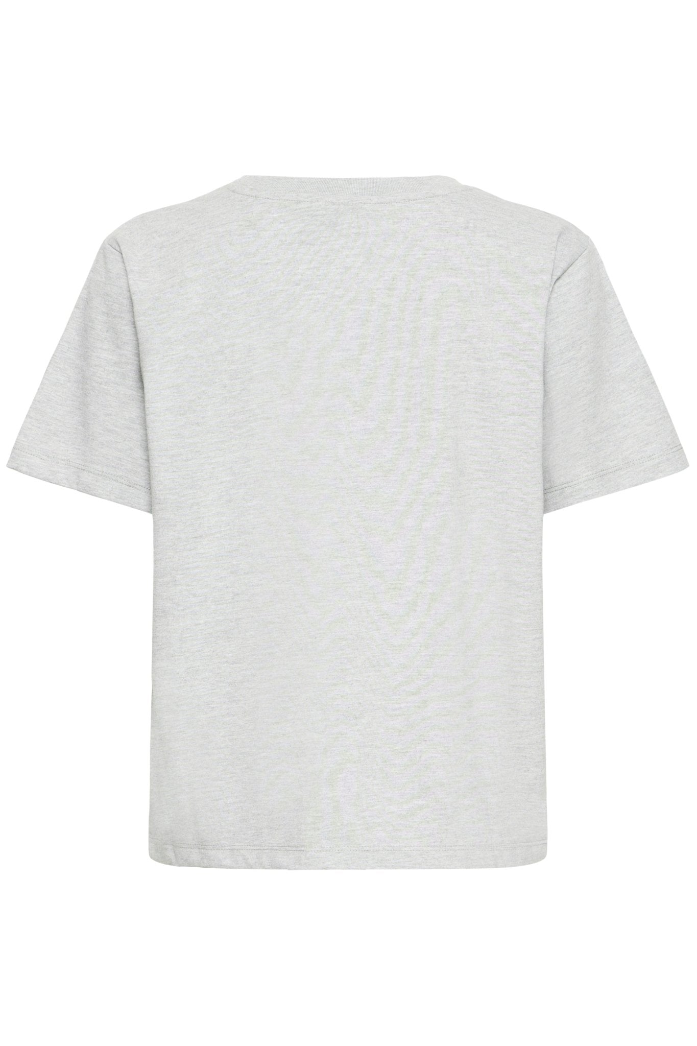 Graues T Shirt mit Kirschmotiv Baumwolle - Blossom Hair & Fashion