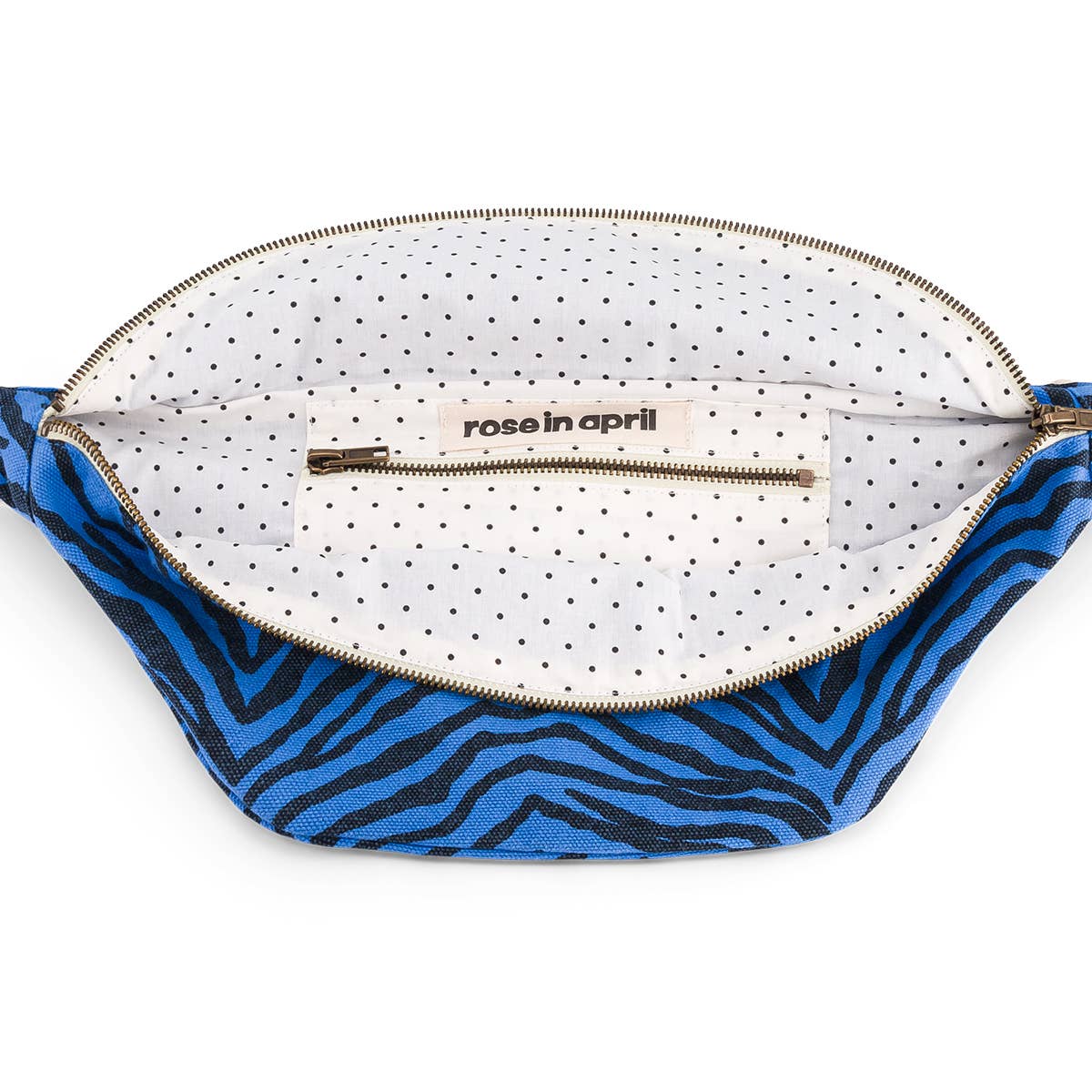 GÜRTELTASCHE ZEBROU, GRIECHISCH, BLAU - Blossom Hair & Fashion