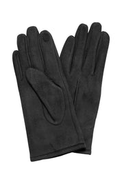 Handschuhe aus Veloursoptik mit Touch - Detail - Blossom Hair & Fashion