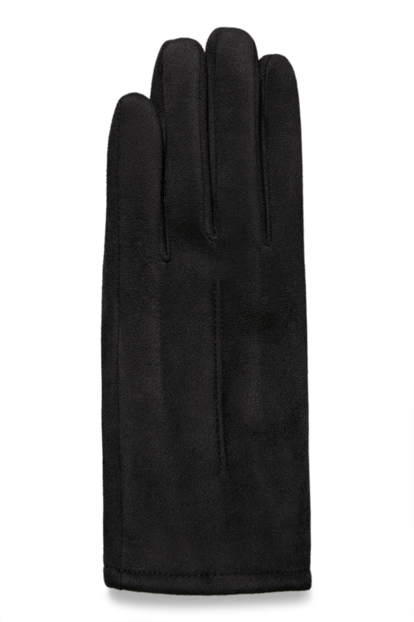 Handschuhe aus Veloursoptik mit Touch - Detail - Blossom Hair & Fashion
