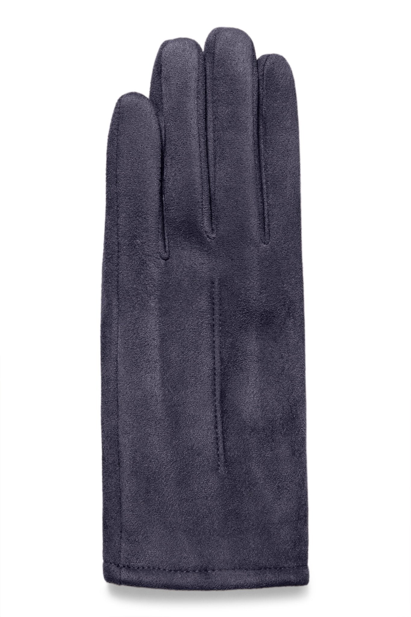 Handschuhe aus Veloursoptik mit Touch - Detail - Blossom Hair & Fashion