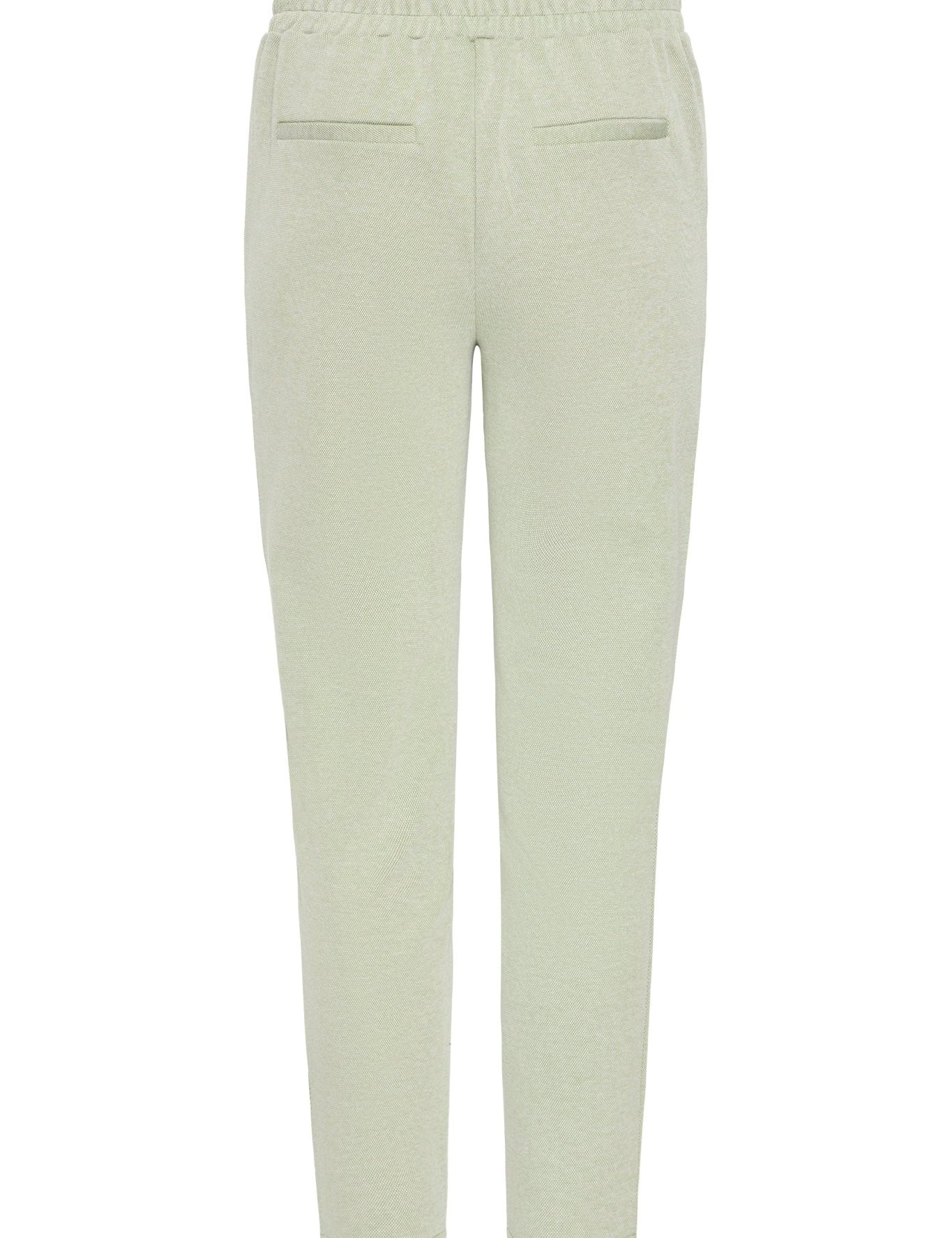 Jogpants mit elastischem Bund in Salbeigrün - Blossom Hair & Fashion
