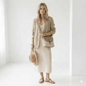 Kompakte Schultertasche mit elegantem Design und verstellbarem Riemen - Blossom Hair & Fashion