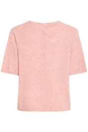 Kurzarm - Pullover mit Knopfleiste hinten - Blossom Hair & Fashion