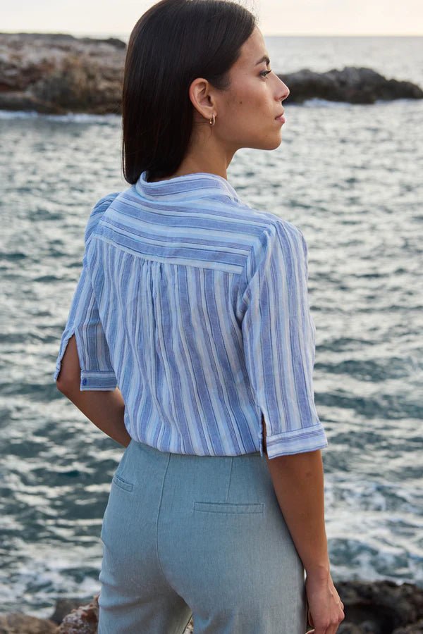 Leichte Sommerhose aus Baumwolle für Damen - Blossom Hair & Fashion