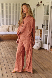 Leichtes Baumwoll - Hemd mit Stickerei – Boho - Chic für den Sommer - Blossom Hair & Fashion