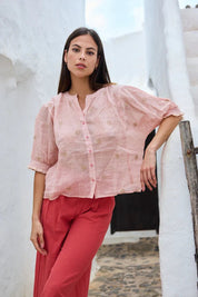 Luftige Bluse aus Ramie – Femininer Look für warme Tage - Blossom Hair & Fashion