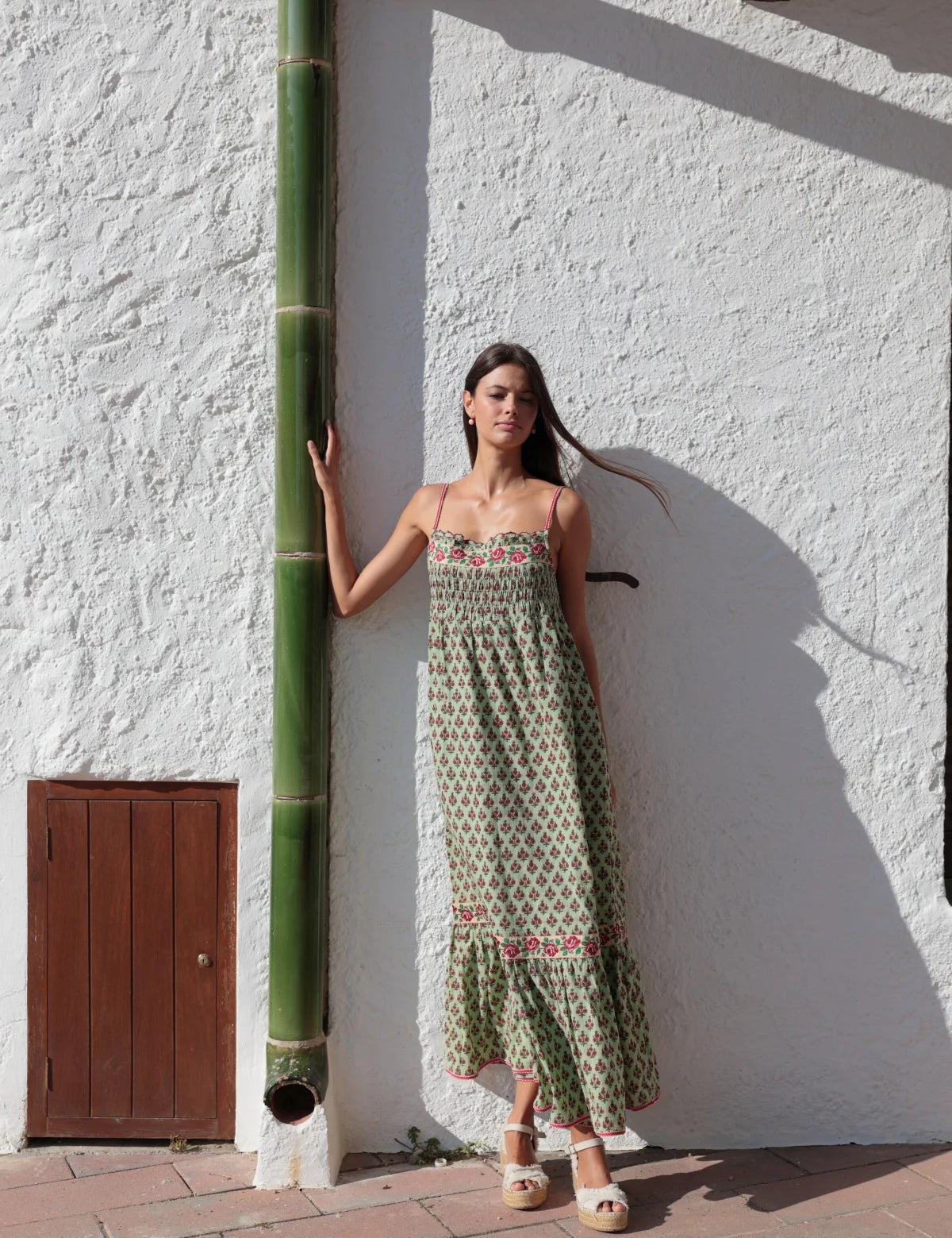 Luftiges Maxikleid aus Baumwolle – Perfekt für den Sommer - Blossom Hair & Fashion