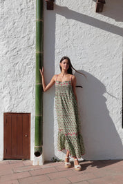 Luftiges Maxikleid aus Baumwolle – Perfekt für den Sommer - Blossom Hair & Fashion