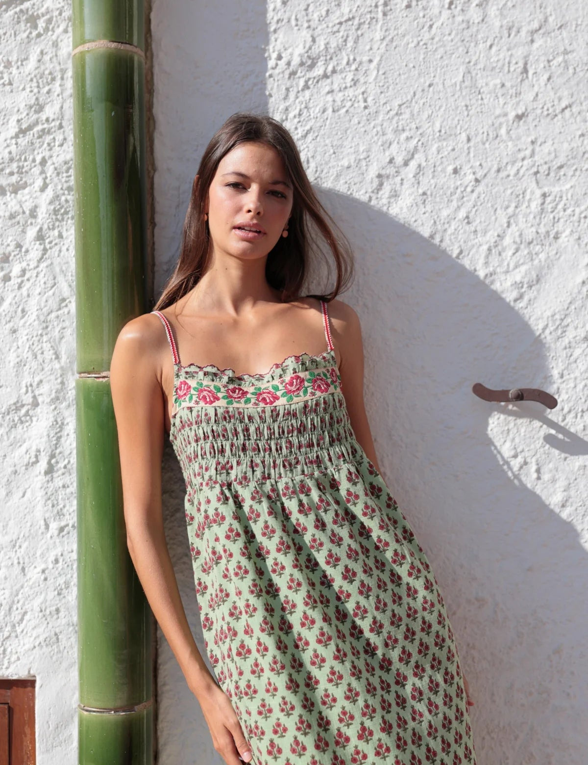 Luftiges Maxikleid aus Baumwolle – Perfekt für den Sommer - Blossom Hair & Fashion