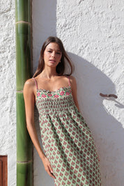 Luftiges Maxikleid aus Baumwolle – Perfekt für den Sommer - Blossom Hair & Fashion