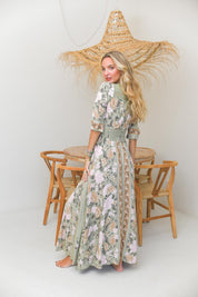 Maxikleid mit Muster Adore you print - Blossom Hair & Fashion