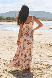 Maxirock mit Blumenmuster aus weichem Rayon - Blossom Hair & Fashion