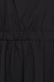 Midikleid mit eckigem Ausschnitt in Blau - Blossom Hair & Fashion