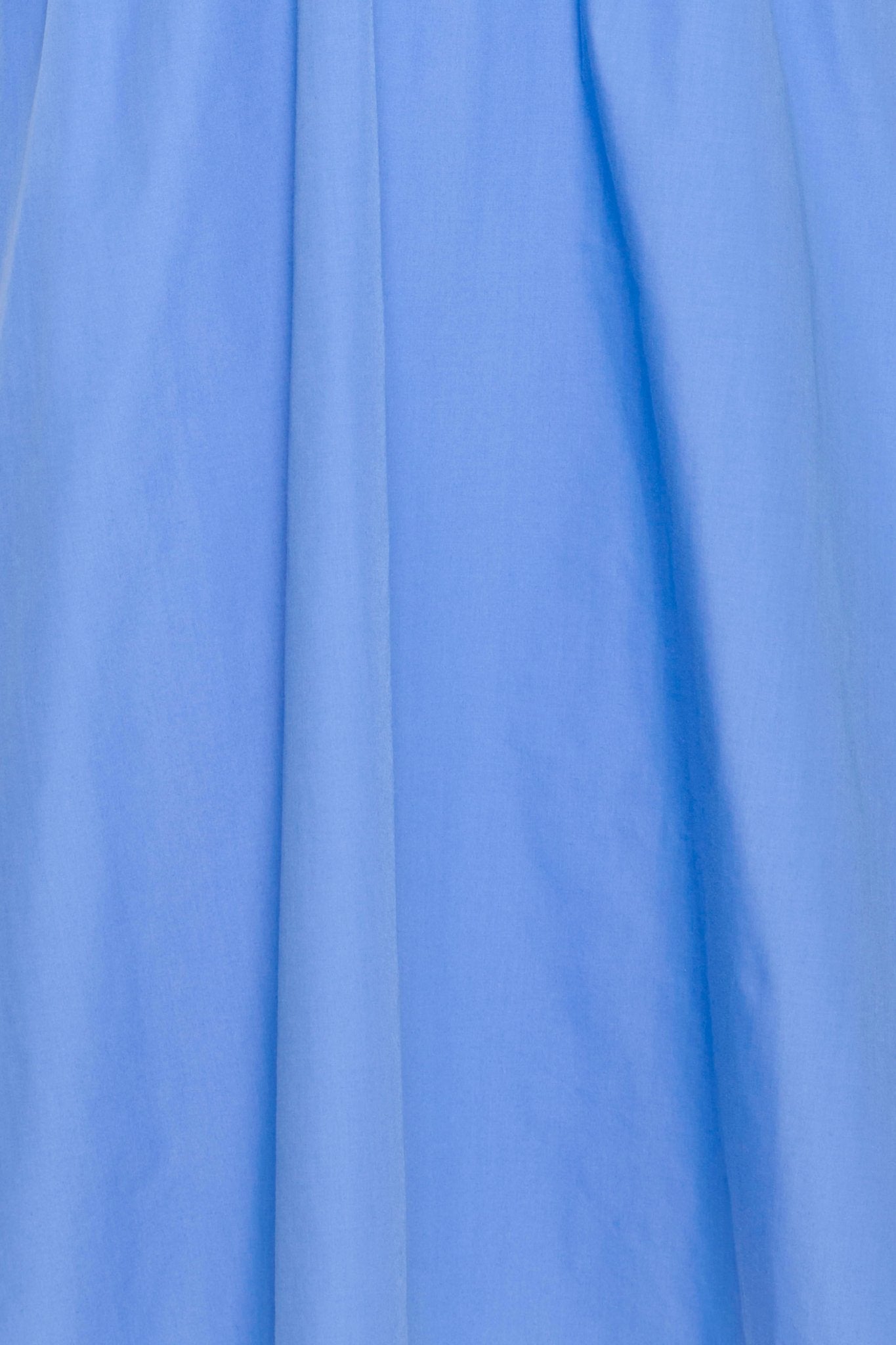 Midikleid mit eckigem Ausschnitt in Blau - Blossom Hair & Fashion