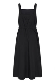 Midikleid mit eckigem Ausschnitt in Blau - Blossom Hair & Fashion