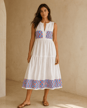 Midikleid mit Muster - Blossom Hair & Fashion