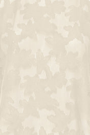 Midirock mit Blumenmuster in Schwarz oder Creme - Blossom Hair & Fashion