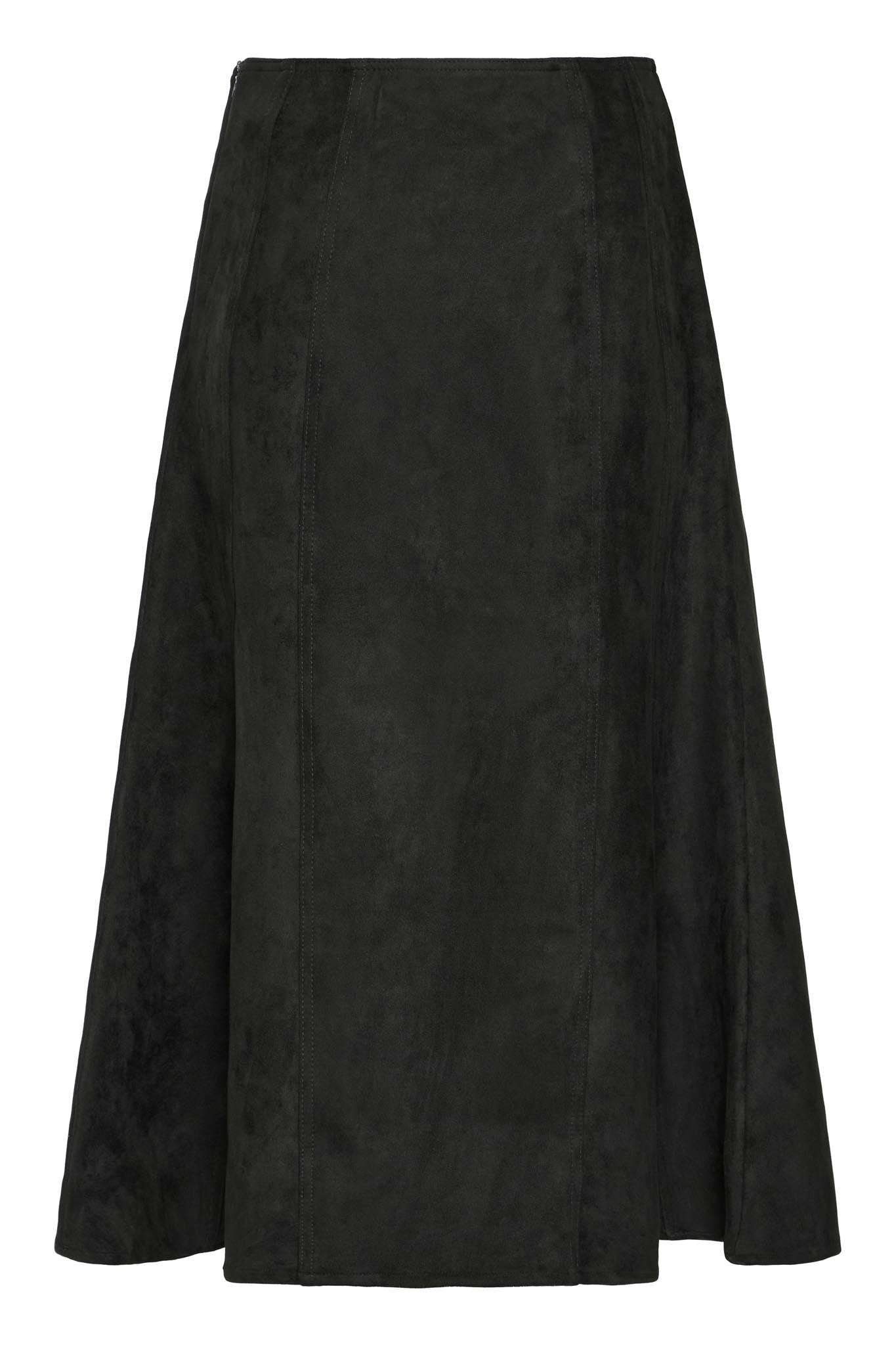 Midirock Regular Fit schwarz - Blossom Hair & Fashion
