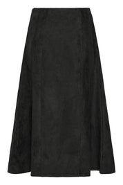 Midirock Regular Fit schwarz - Blossom Hair & Fashion