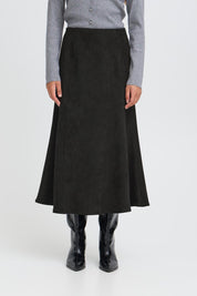 Midirock Regular Fit schwarz - Blossom Hair & Fashion