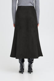 Midirock Regular Fit schwarz - Blossom Hair & Fashion