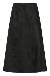 Midirock Regular Fit schwarz - Blossom Hair & Fashion