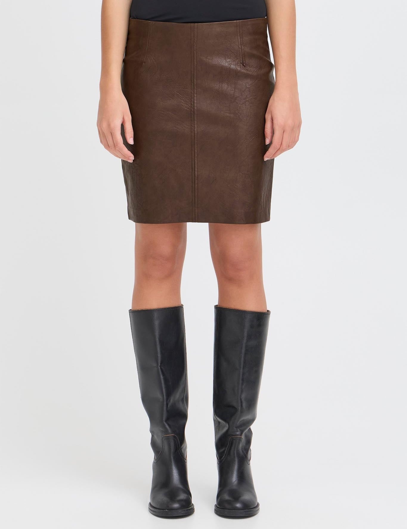 Minirock braun kurz - Blossom Hair & Fashion