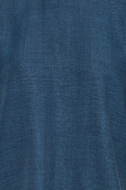 Oversize Bluse in Dunkelbla - Blossom Hair & Fashion