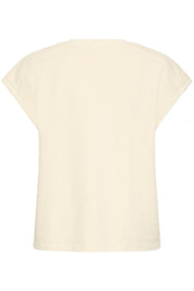 Oversize Shirt mit Herzdetail Creme - Blossom Hair & Fashion