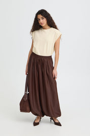 Oversize Shirt mit Herzdetail Creme - Blossom Hair & Fashion