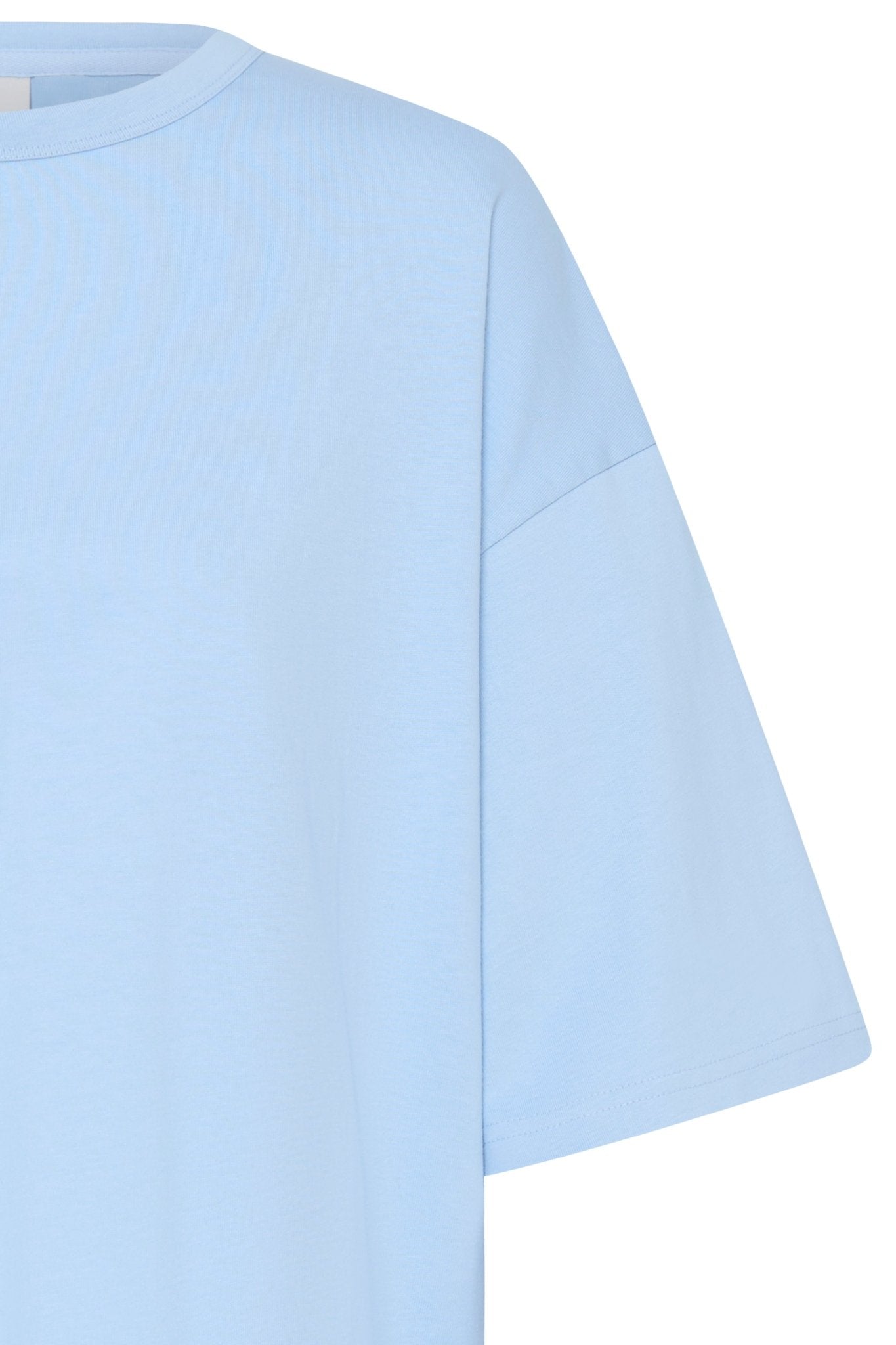 Oversize T-Shirt in Blau oder Pink - Blossom Hair & Fashion