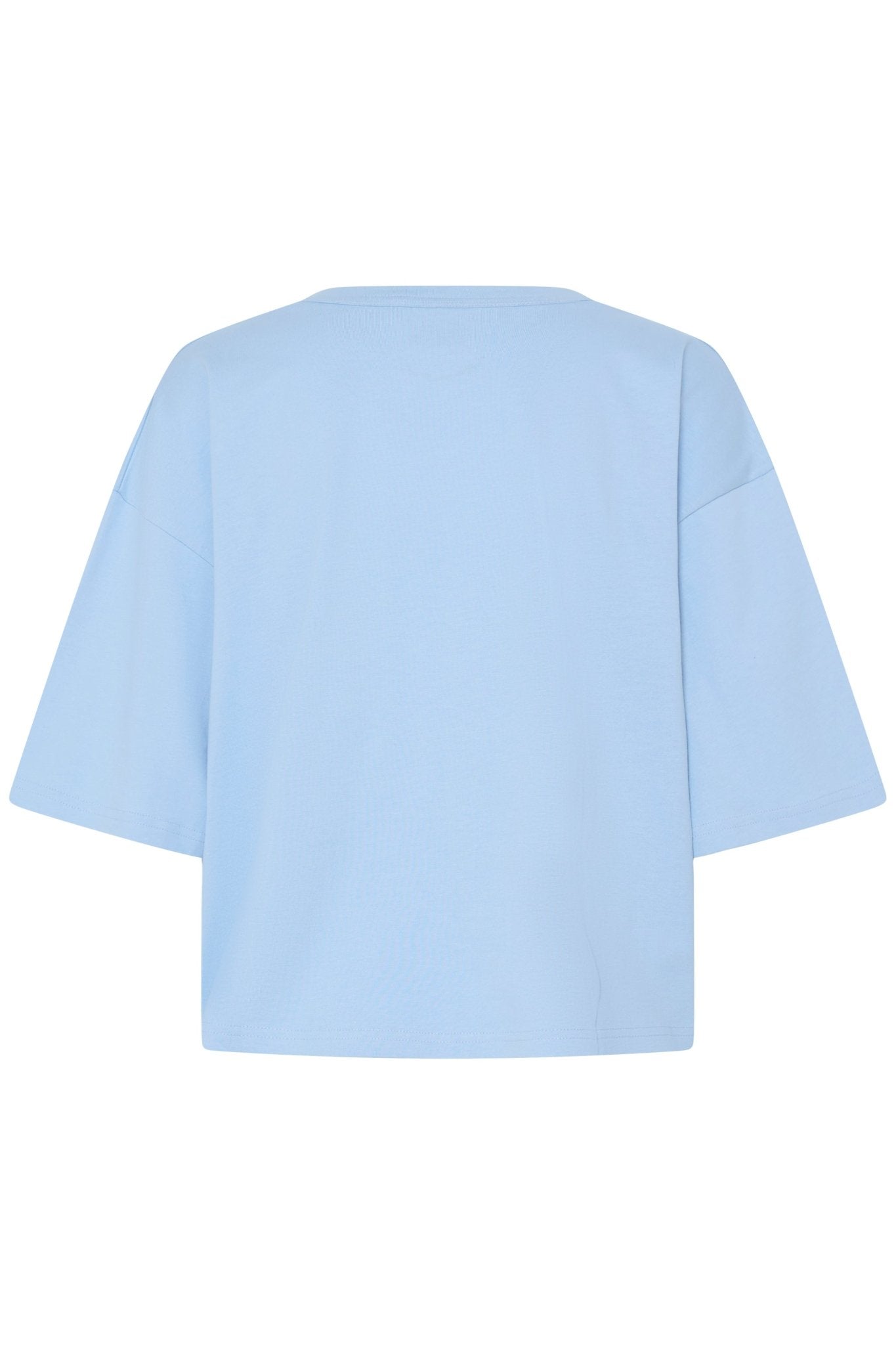 Oversize T-Shirt in Blau oder Pink - Blossom Hair & Fashion