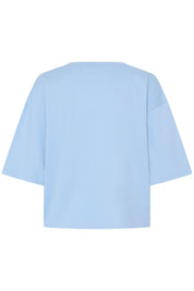 Oversize T-Shirt in Blau oder Pink - Blossom Hair & Fashion