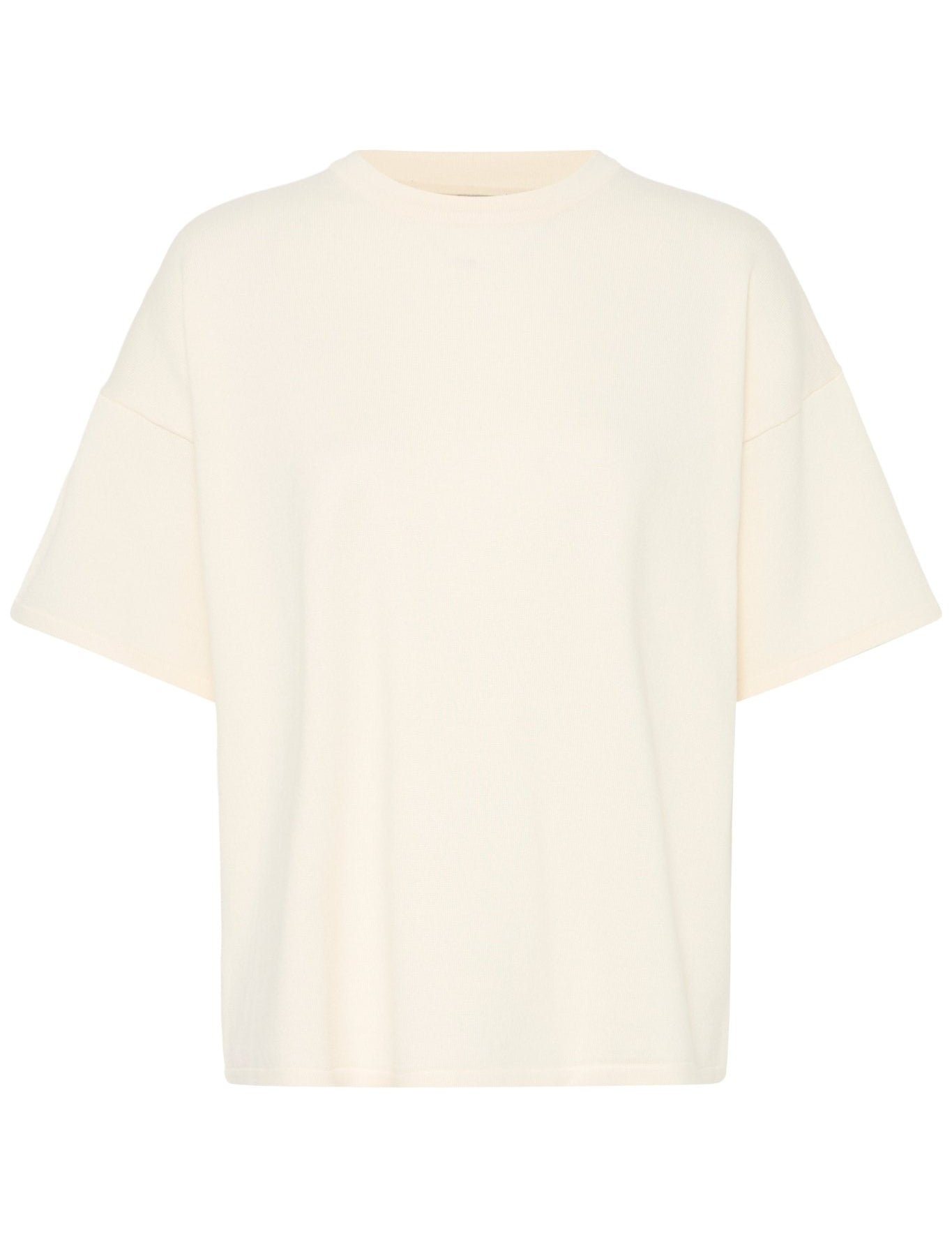 Oversize T-Shirt in Creme und mit Streifen - Blossom Hair & Fashion