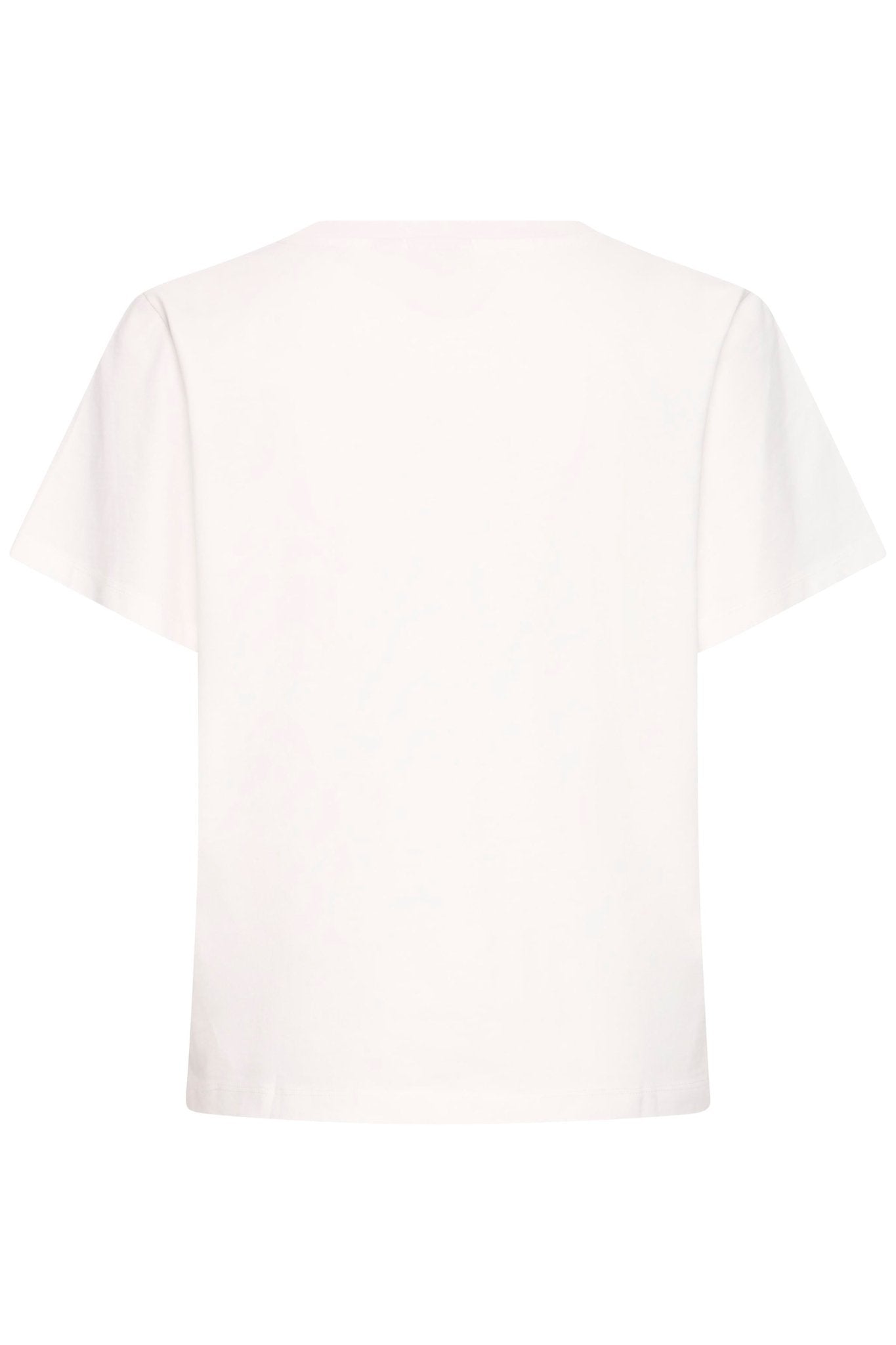 Print Shirt mit Frontmotiv in Offwhite - Blossom Hair & Fashion